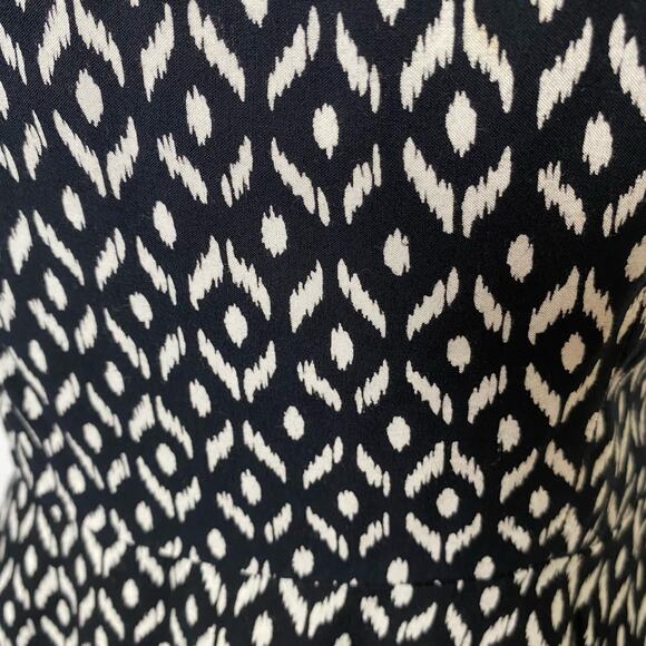 Old Navy Aztec Print Black an White Spaghetti Strap Mini Dress Size Small Womens - Picture 4 of 13